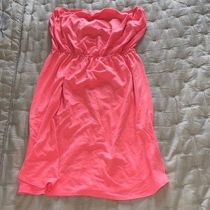 strapless elastic swimsuits cover up